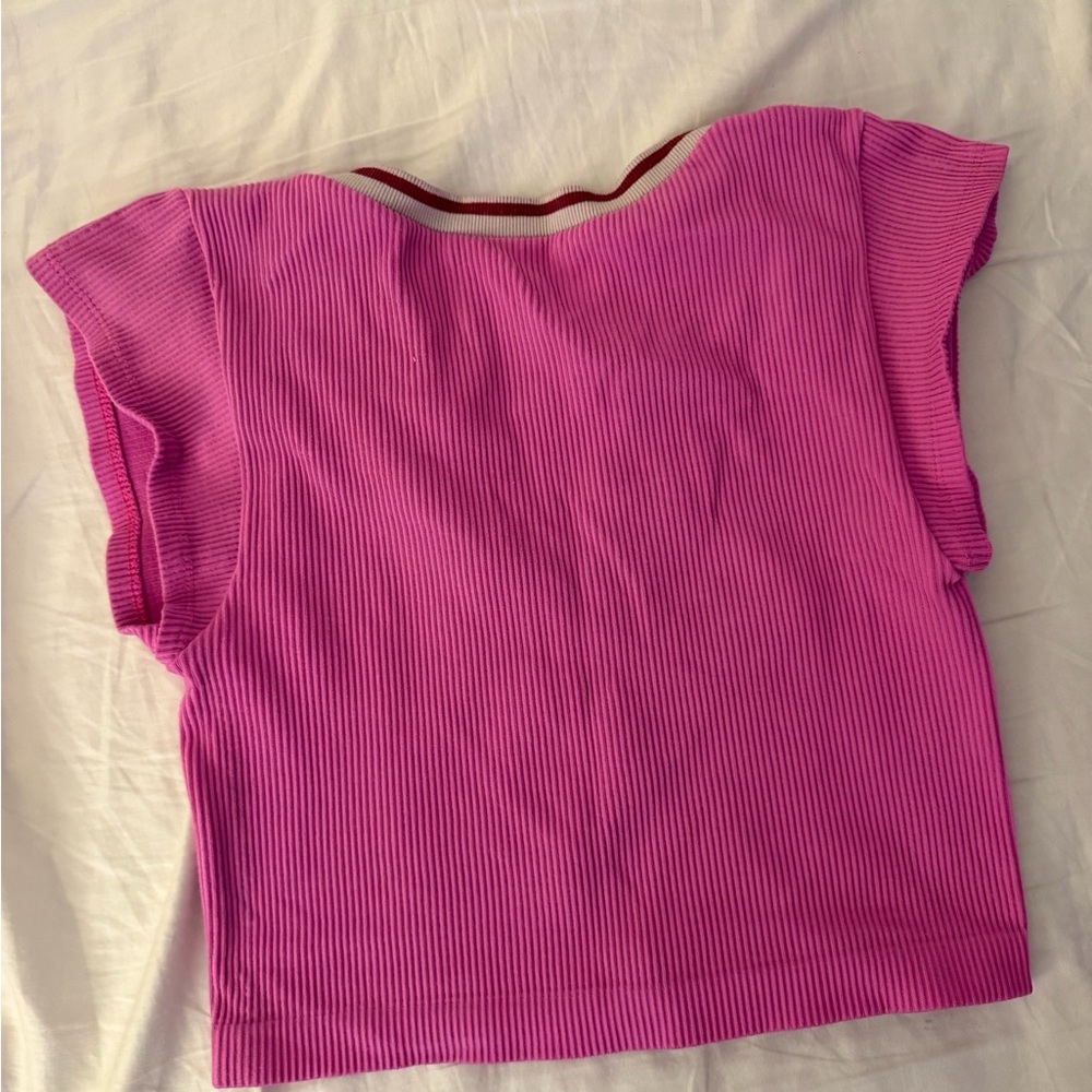 Out From Under Ribbed Crop Top - Picture 2 of 4